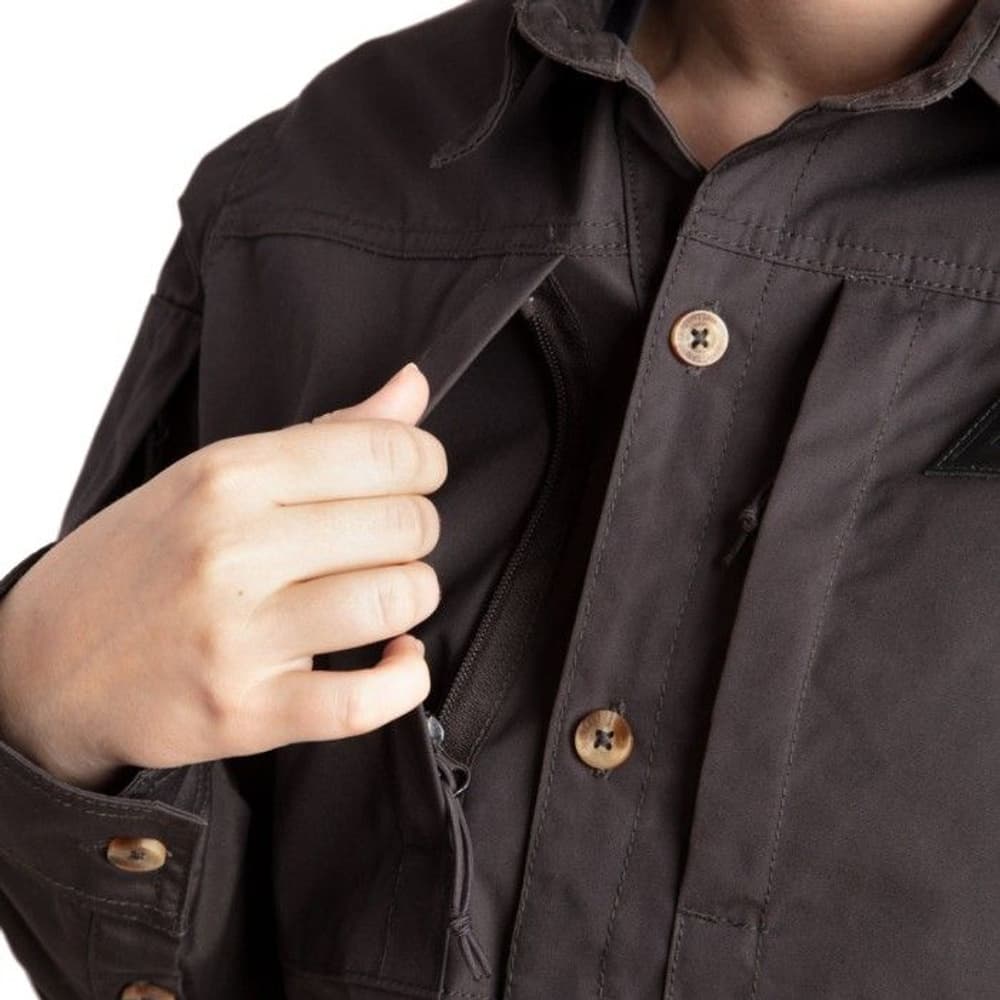 Specialist Overshirt naisten paita, tummanharmaa, view: 3
