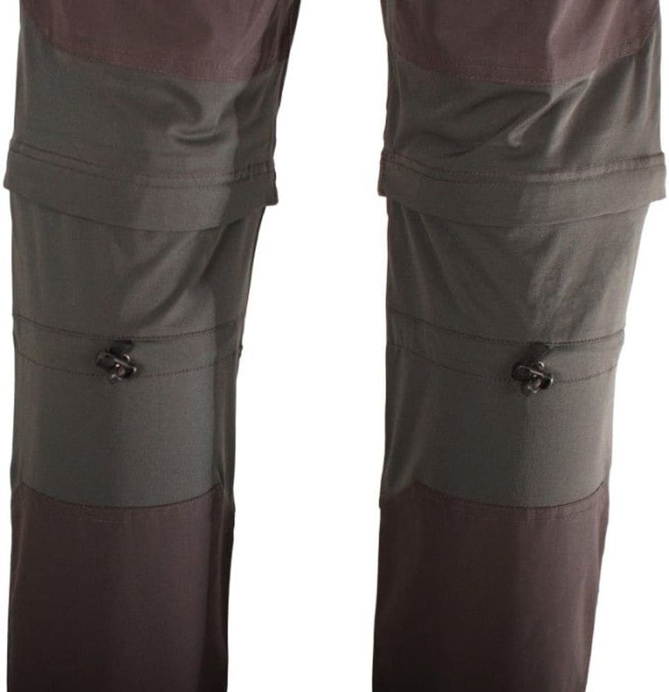 Frilufsar-housut Zip-Off Antrasiitti, view: 2