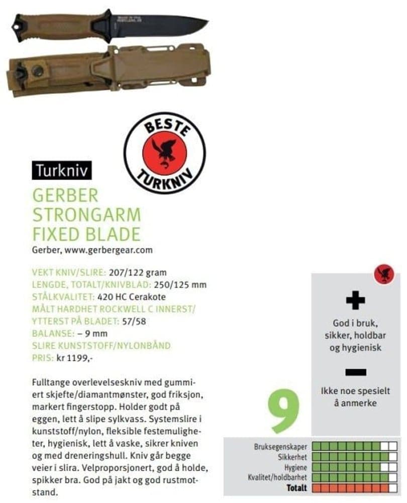 Strongarm Fixed Black Fine Edge GB, view: 9