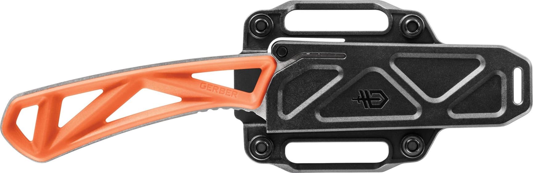 Exo-Mod Fixed Drop Point Fine Edge Orange, view: 1