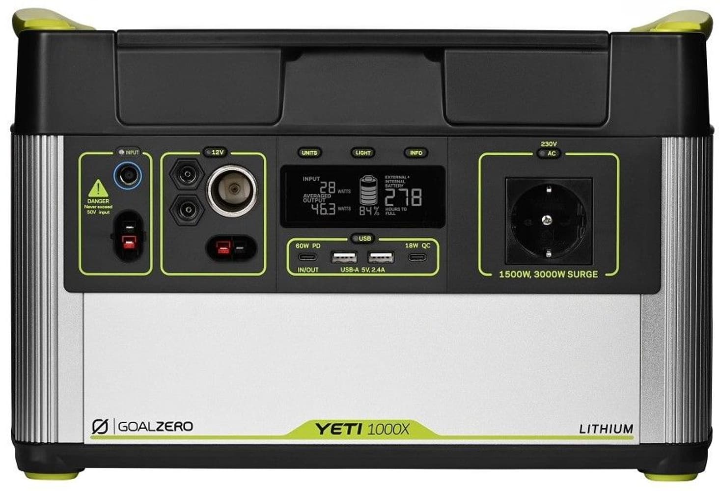 Goal Zero Yeti 1000X kannettava virta-asema, view: 0