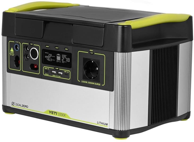 Goal Zero Yeti 1000X kannettava virta-asema, view: 1