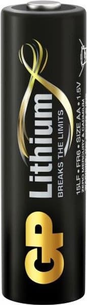 GP AA-litiumparistot 1.5V 15LF-2U4 4-pack, view: 1