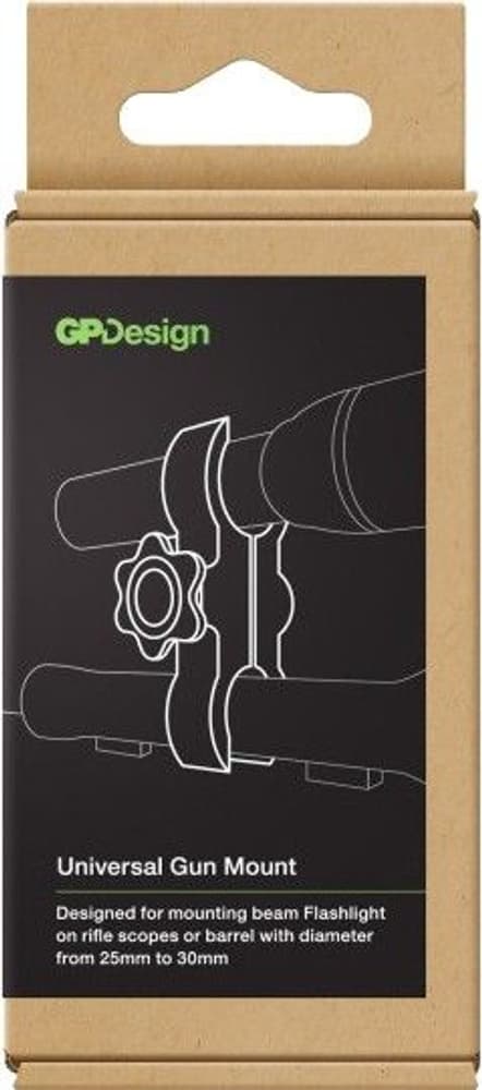 GP Universal Gun Mount taskulamppukiinnike aseeseen, view: 3