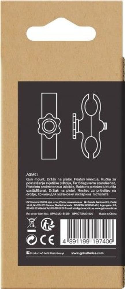GP Universal Gun Mount taskulamppukiinnike aseeseen, view: 4