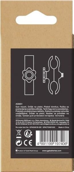 GP Universal Gun Mount taskulamppukiinnike aseeseen, view: 4