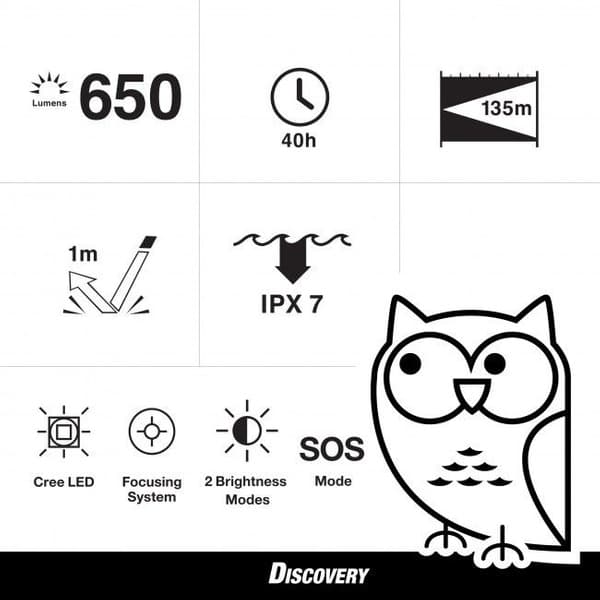 GP Discovery CR41 Ursa 650lm, view: 5