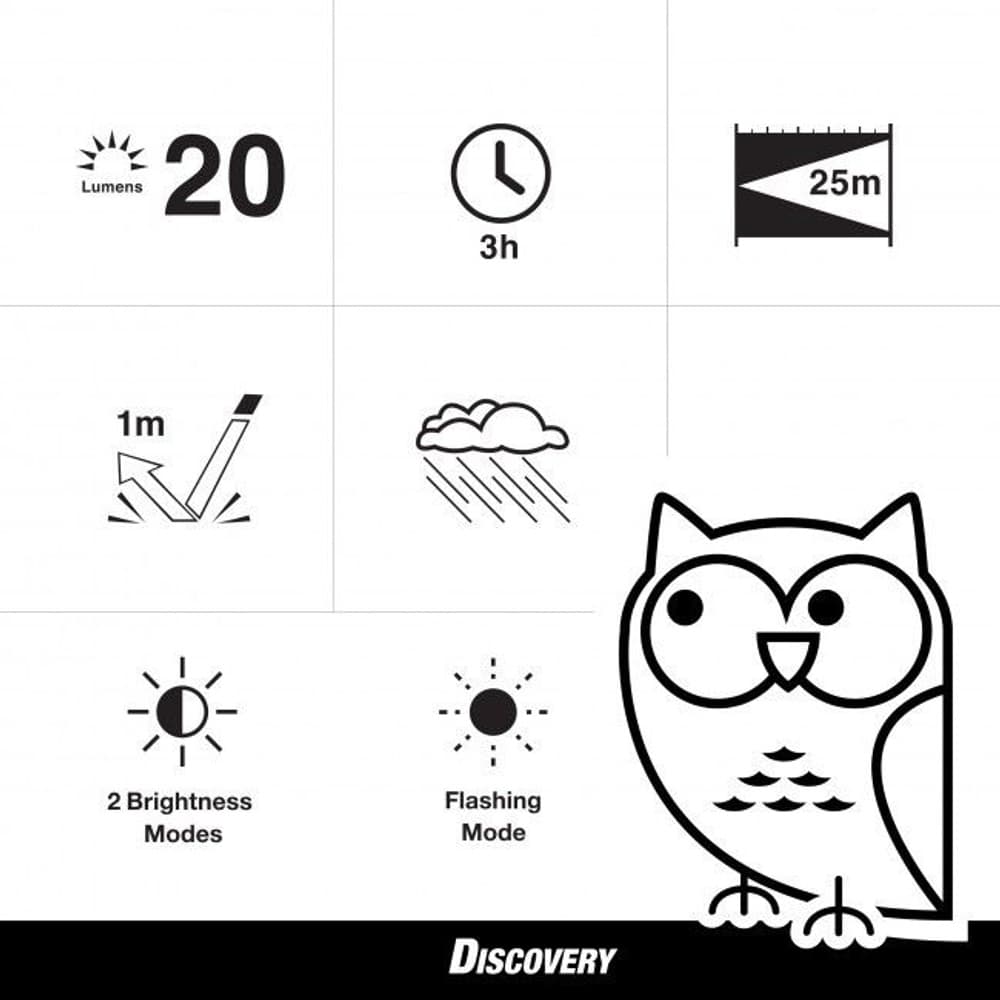 GP Discovery CP21 Ericius 20lm -kompakti kynälamppu, view: 6