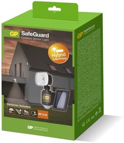 GP Safeguard RF3.1H Cordless Hybrid ulkovalaisin, 130 lm, view: 12
