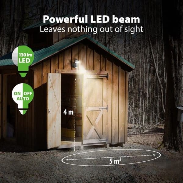 GP Safeguard RF3.1H Cordless Hybrid ulkovalaisin, 130 lm, view: 9