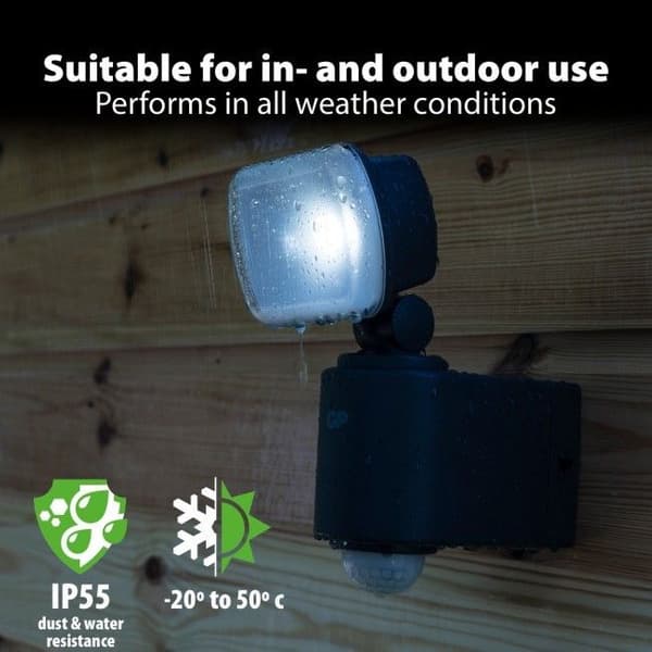 GP Safeguard RF3.1H Cordless Hybrid ulkovalaisin, 130 lm, view: 11