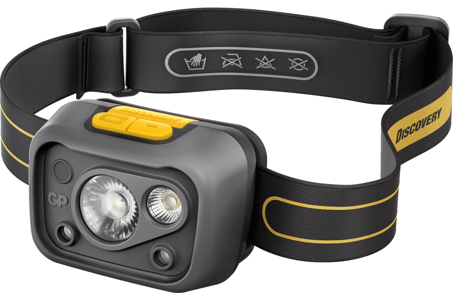 GP Discovery Headlamp CHW54 otsalamppu sensorilla, 375 lm, view: 0