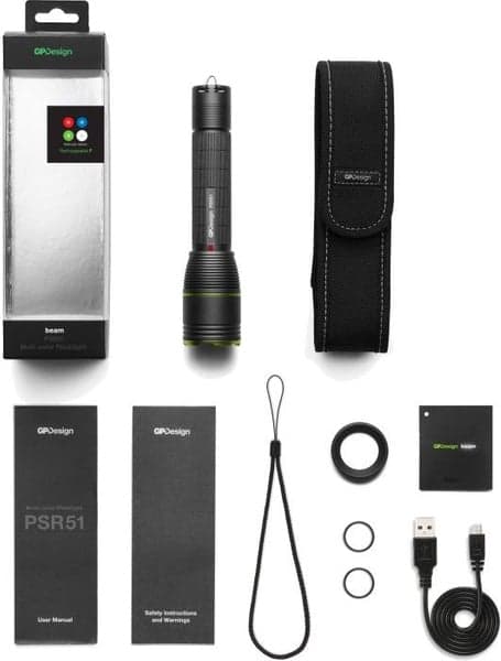 GP Design PSR51 Multi Color 470 lumen laddningsbar, view: 2