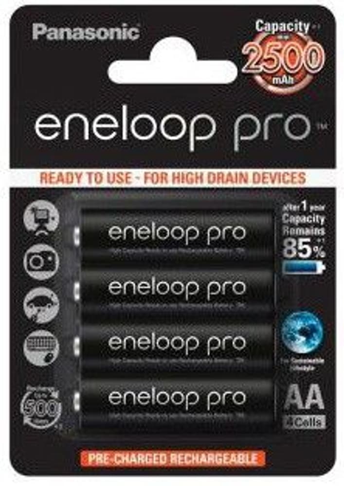 Panasonic Pro 2500mAh Akut 4kpl, view: 0