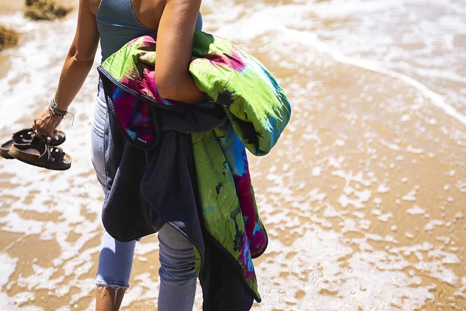 Eno FieldDay Blanket fleecepeitto, Tie Dye V2, view: 6