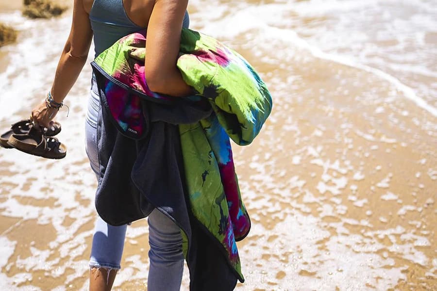 Eno FieldDay Blanket fleecepeitto, Tie Dye V2, view: 6