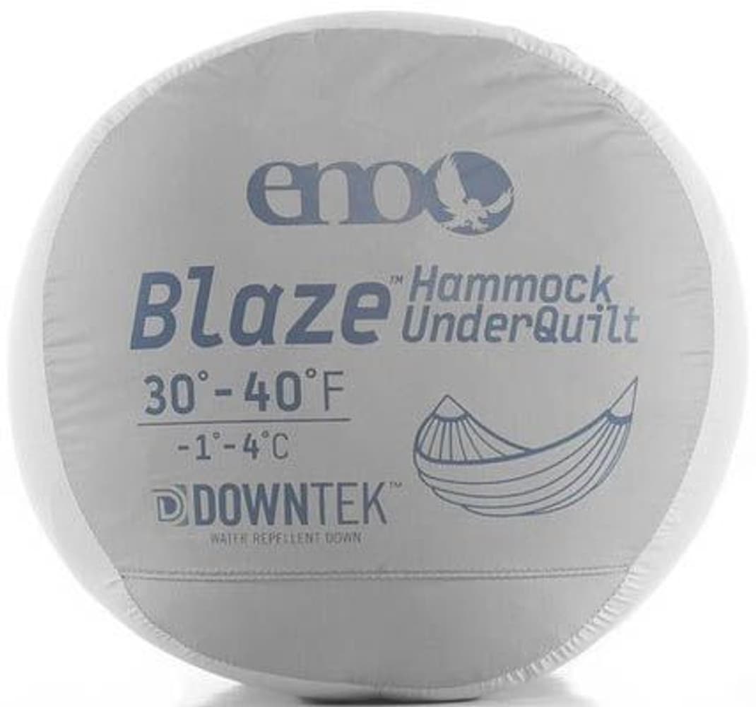 Eno Blaze UnderQuilt lämmin alushuopa, harmaavalkoinen, view: 2