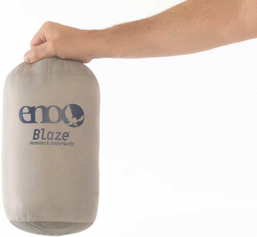 Eno Blaze UnderQuilt lämmin alushuopa, harmaavalkoinen, view: 1