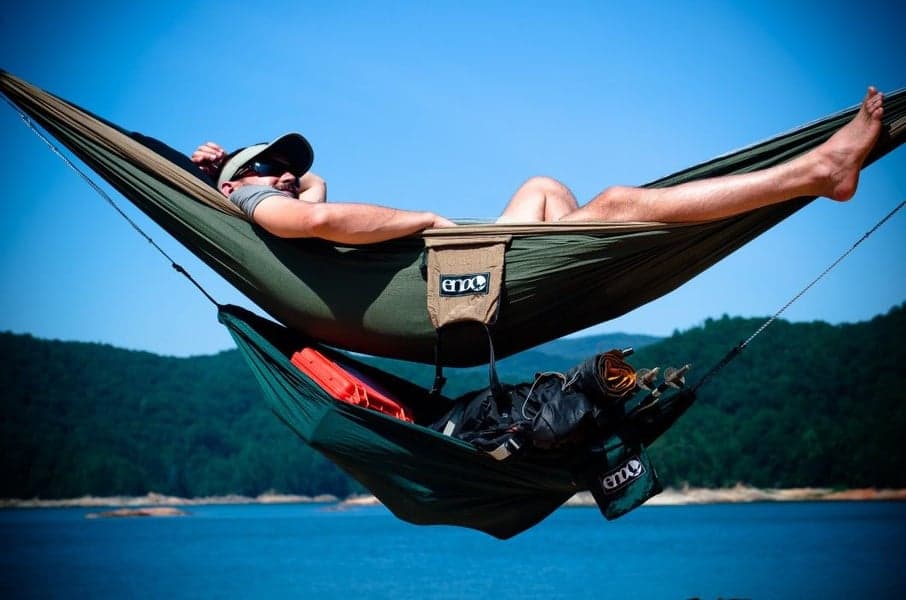 Eno Underbelly Gear Sling riippumatto tavaroille, harmaa, view: 2