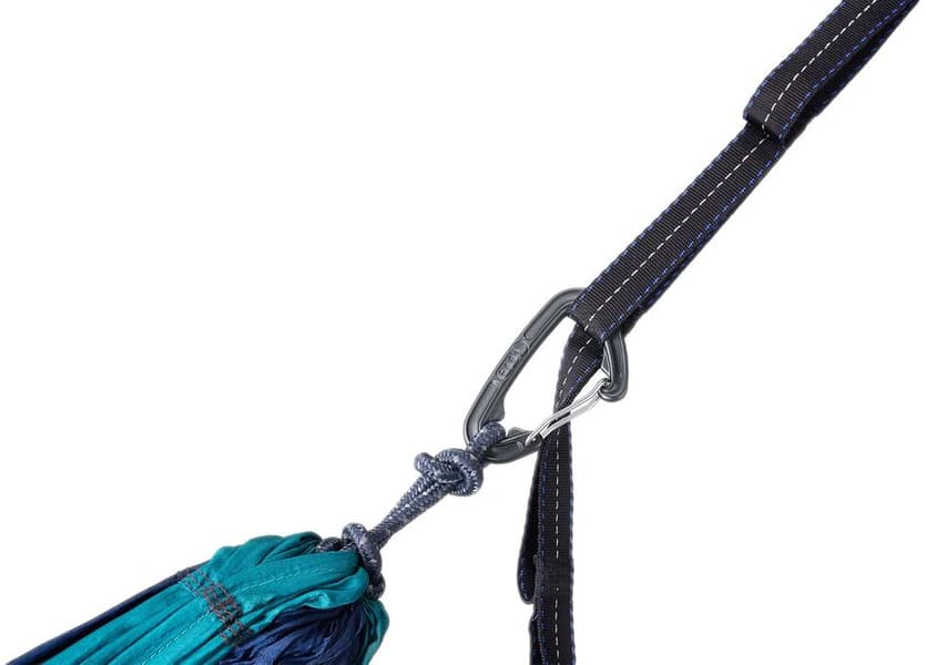 Eno DoubleNest Bluesign Print kahden hengen riippumatto, Mantra/Gold, view: 3