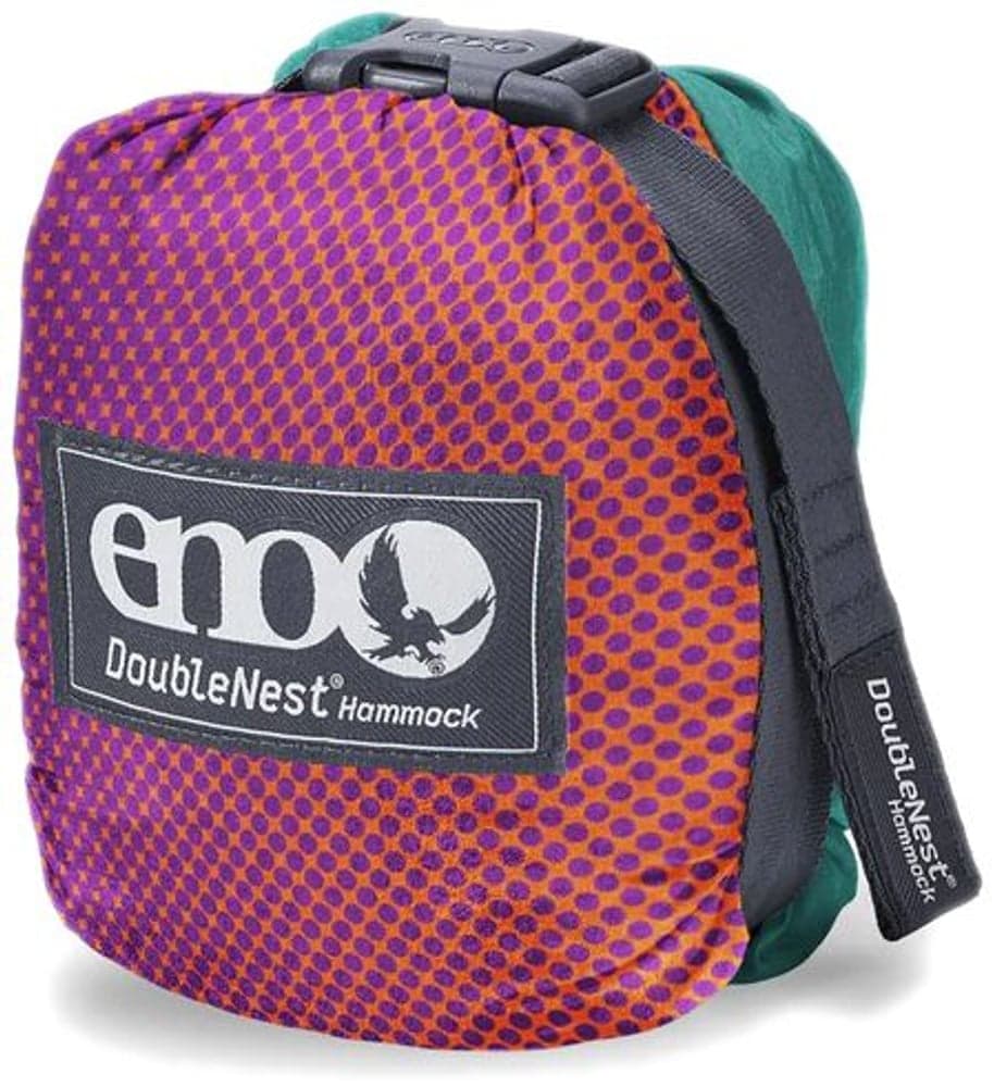 Eno DoubleNest Bluesign Print kahden hengen riippumatto, Fade/Seaglass, view: 1