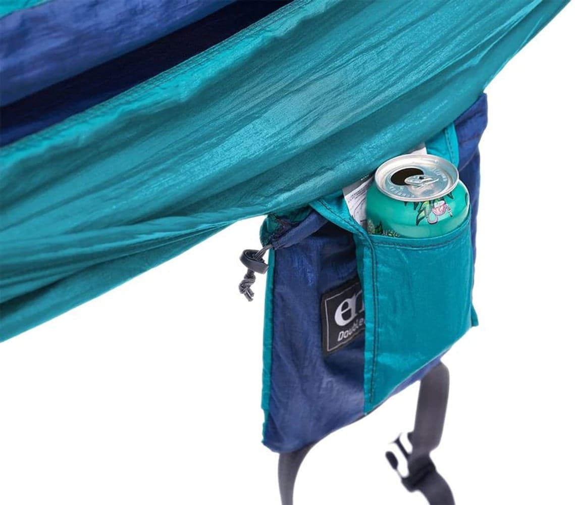 Eno DoubleNest Bluesign Print kahden hengen riippumatto, Fade/Seaglass, view: 6