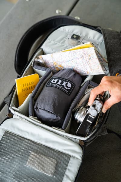 Eno TravelNest Hammock + Straps Combo riippumatto ja kiinnitysjärjestelmä, petrooli, view: 8