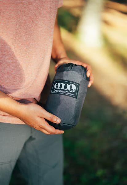 Eno TravelNest Hammock + Straps Combo riippumatto ja kiinnitysjärjestelmä, vihreä, view: 9