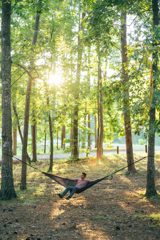 Eno TravelNest Hammock + Straps Combo riippumatto ja kiinnitysjärjestelmä, vihreä, view: 11