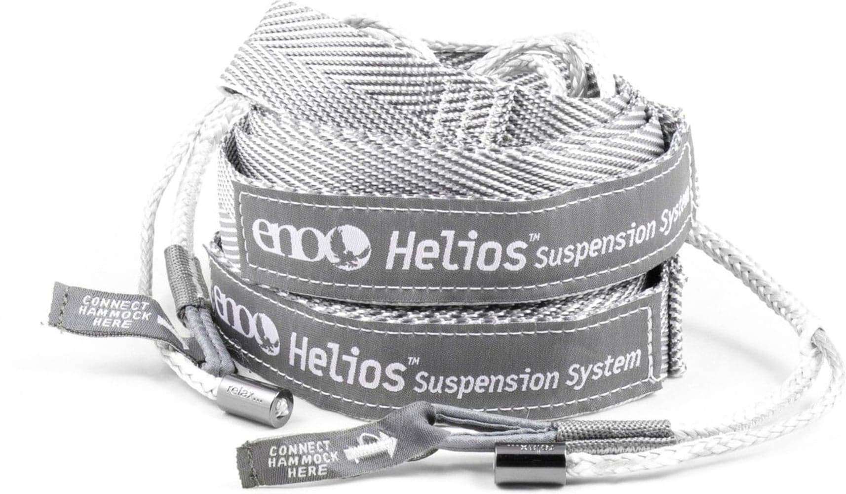 Eno Helios Ultralight Suspension System kiinnitysjärjestelmä riippumatolle, harmaa, 2,46 m, view: 0