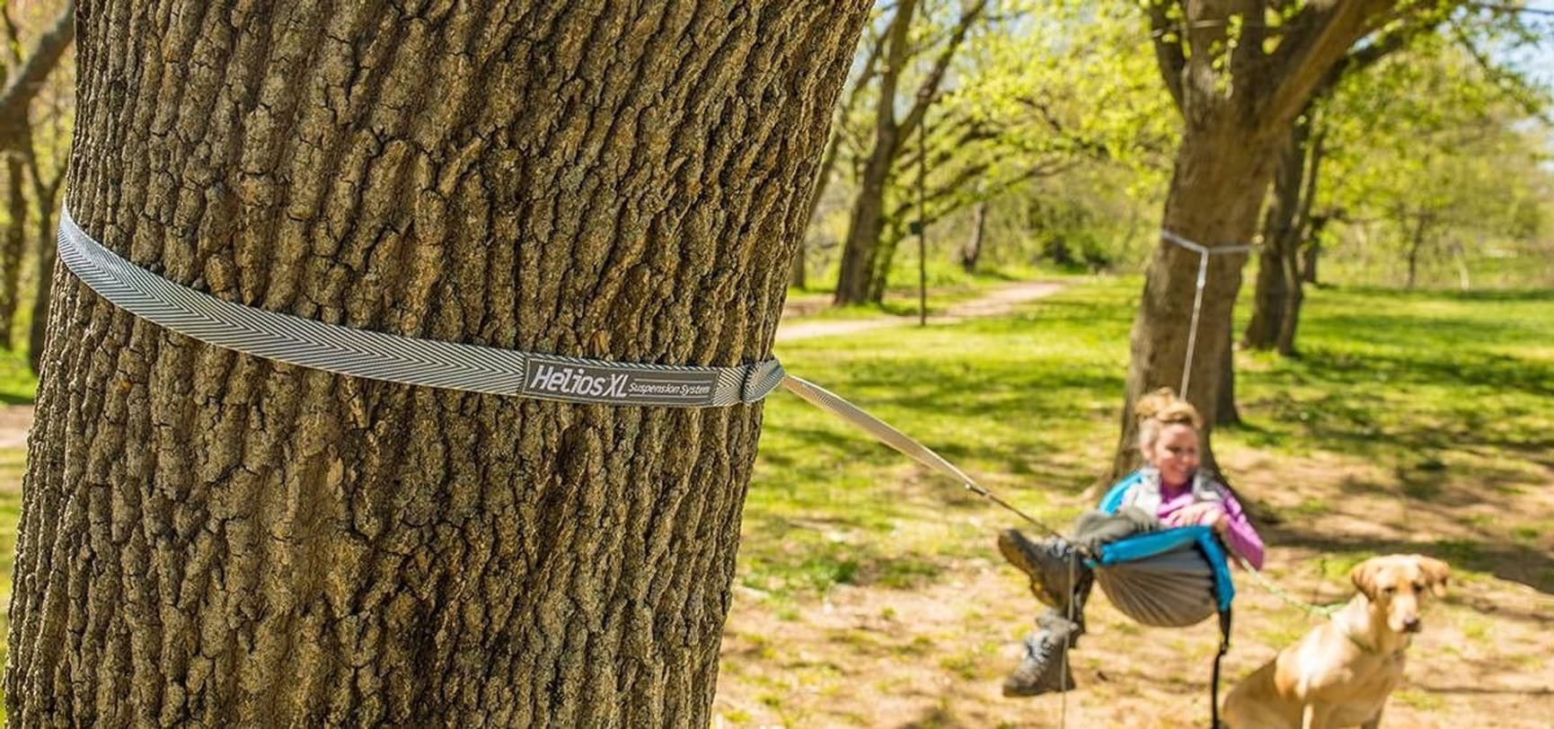 Eno Helios XL Ultralight Suspension System kiinnitysjärjestelmä riippumatolle, harmaa, 4,08 m, view: 5