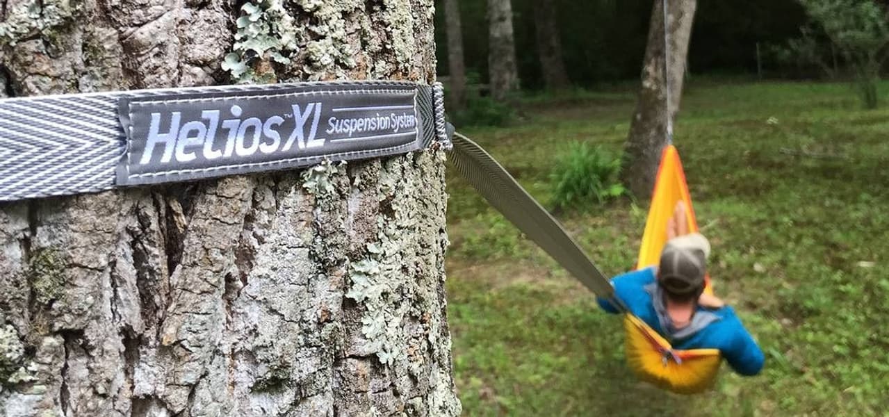 Eno Helios XL Ultralight Suspension System kiinnitysjärjestelmä riippumatolle, harmaa, 4,08 m, view: 4