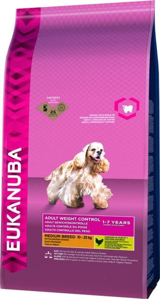 Adult Weight Control Medium Breed 3 kg, view: 0