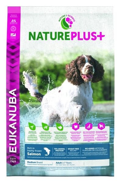Nature Plus+ Adult Medium Breed Salmon 14 kg, view: 0