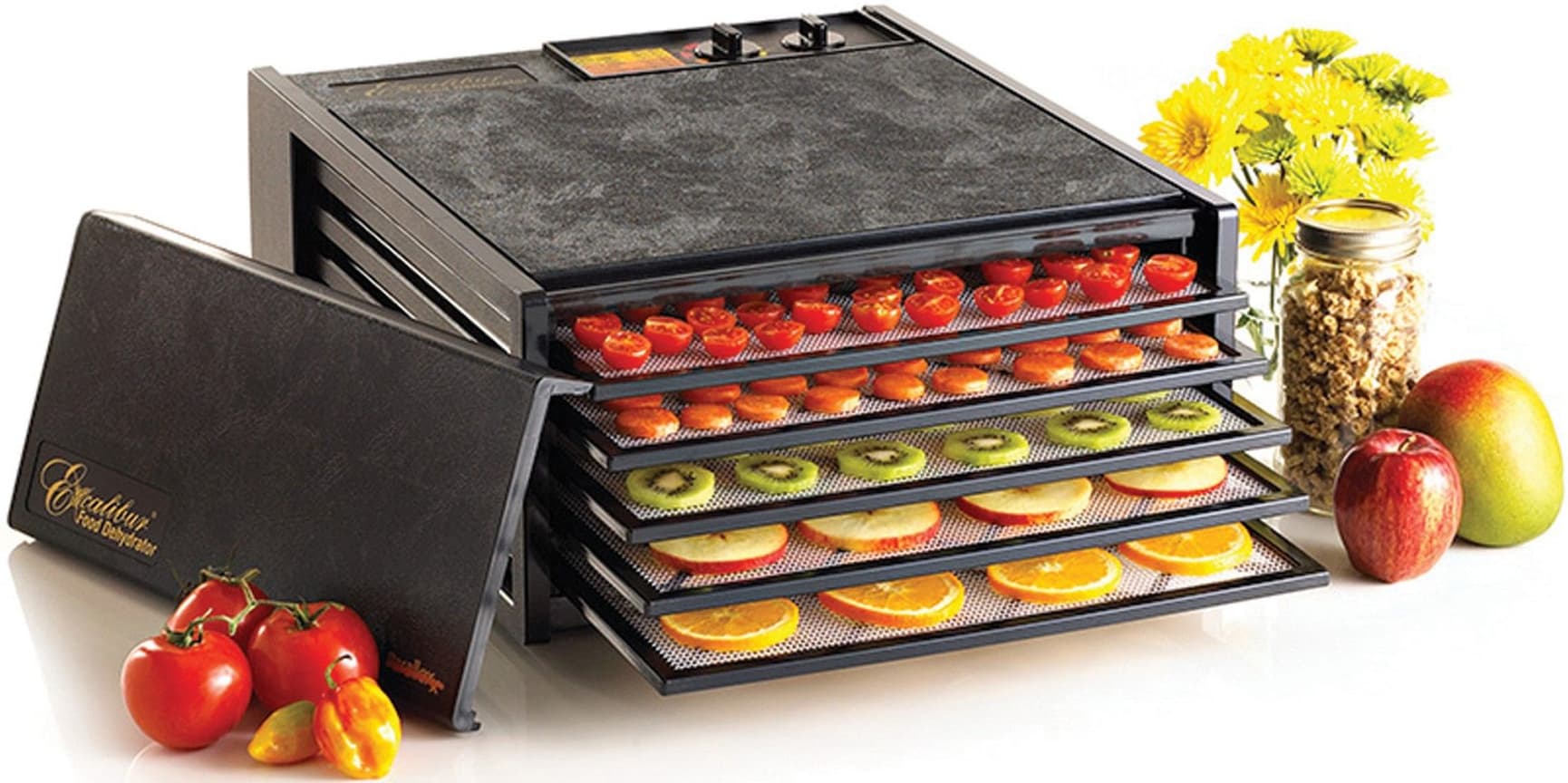 ruokakuivuri 5 hyllyllä, view: 2