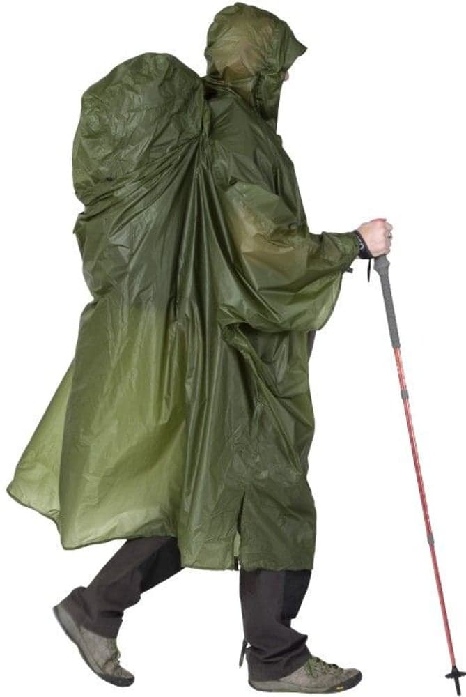 Pack Poncho UL sadeviitta, M, Moss, view: 0