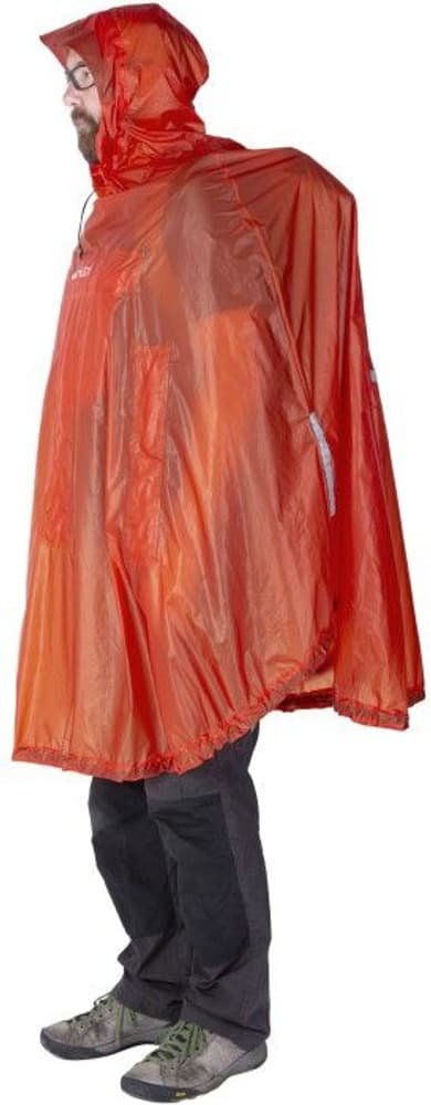 Bike + Hike Poncho sadeviitta, Dark Lava, view: 1