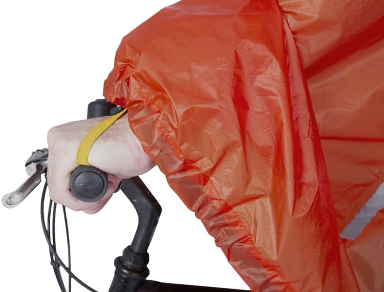 Bike + Hike Poncho sadeviitta, Dark Lava, view: 6