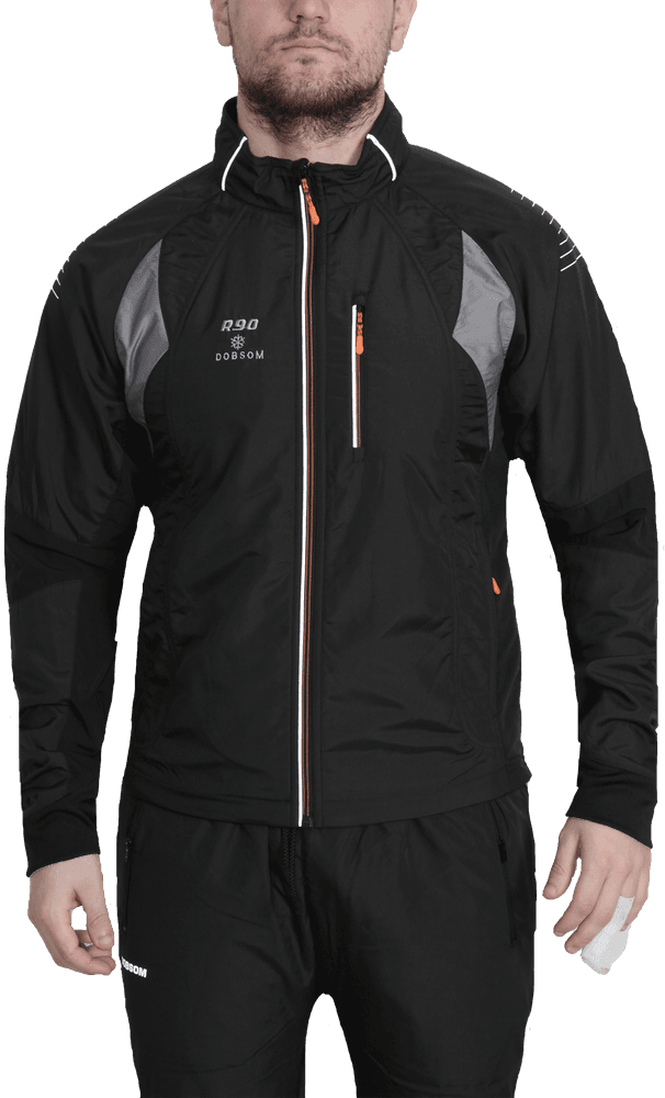 R-90 Winter Jacket II takki, musta, view: 1