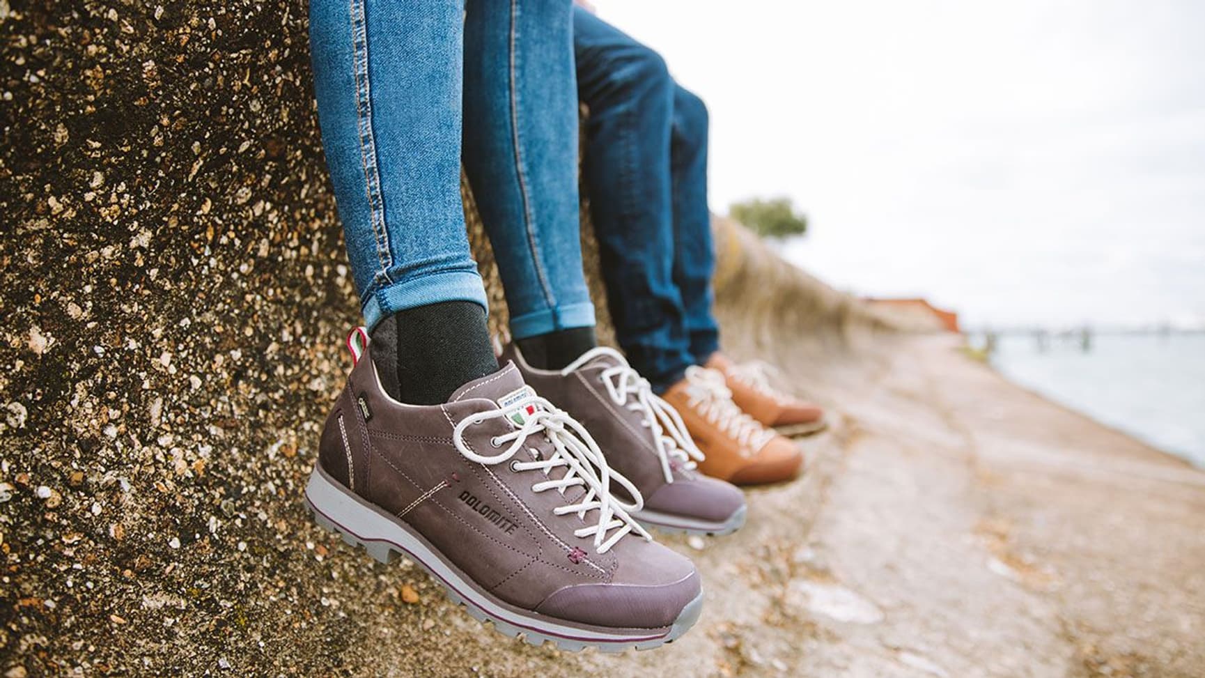 54 Low Fg GTX naisten kävelykengät, punainen, view: 4