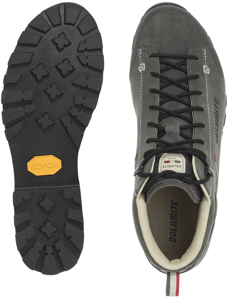 54 Mid Full Grain Evo Unisex kengät, Pewter Grey, view: 2