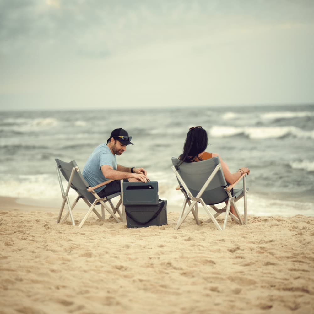 Compact Camp Chair retkituoli, harmaa, view: 4