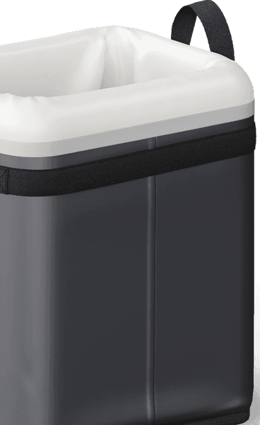 Portable Gear Storage 10L Insulation eristävä lisäosa suojapussille, tummanharmaa, view: 1