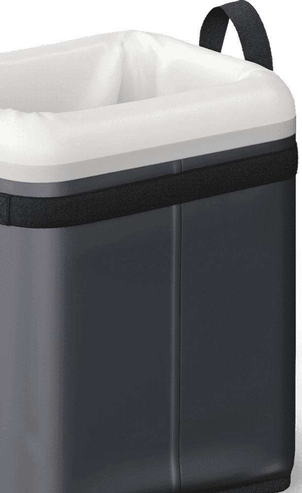 Portable Gear Storage 20L Insulation eristävä lisäosa säilytyspussiin, tummanharmaa, view: 1