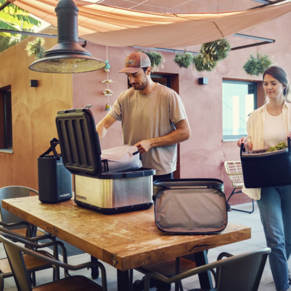 Portable Gear Storage 20L Insulation eristävä lisäosa säilytyspussiin, tummanharmaa, view: 4