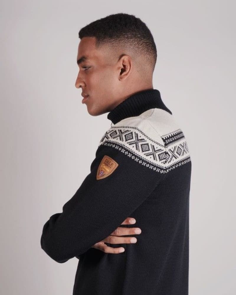 M's Cortina Merino Jacket Black/White, view: 2