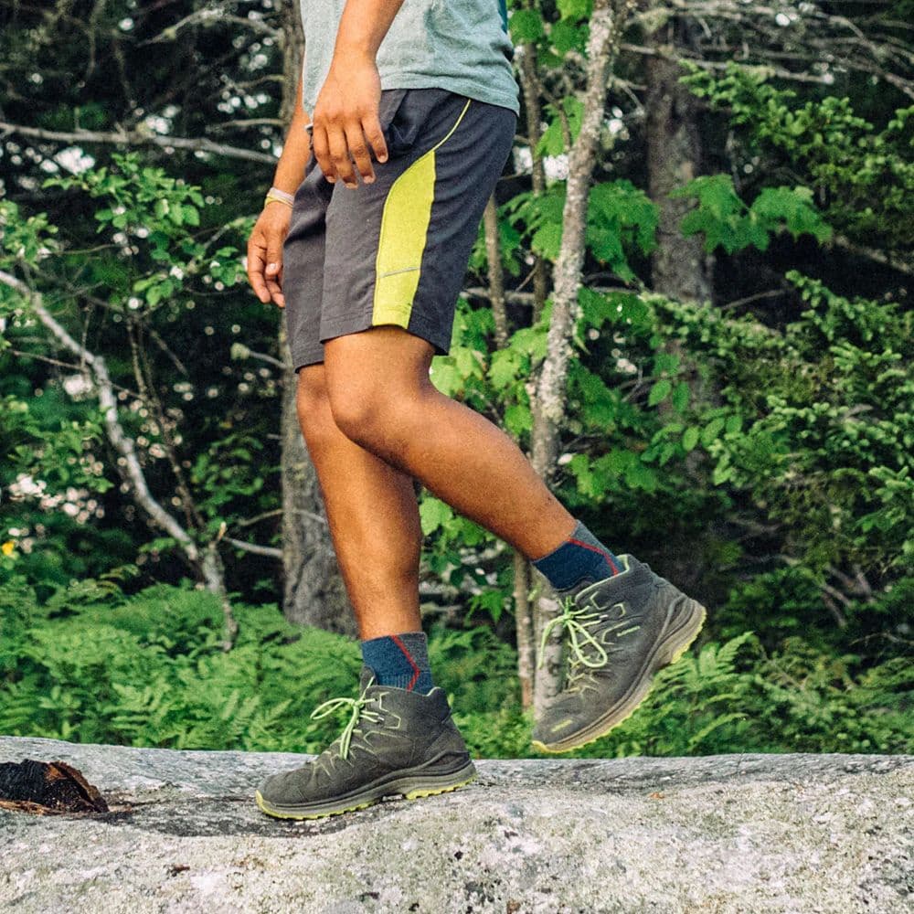 Hiker 1/4 Midweight with Cushion vaellussukat, Dusk Denim, view: 1