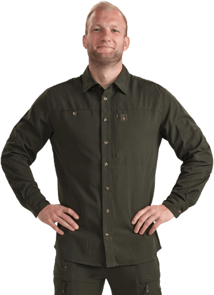 Canopy Shirt paita, tummanvihreä, view: 2