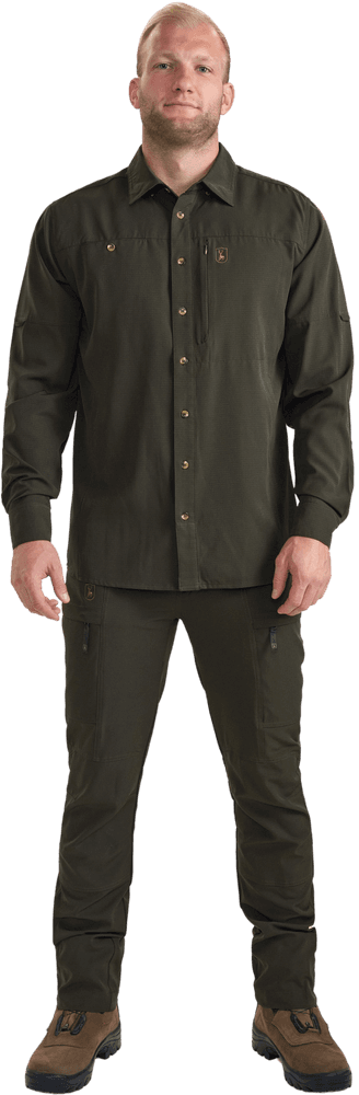 Canopy Shirt paita, tummanvihreä, view: 4