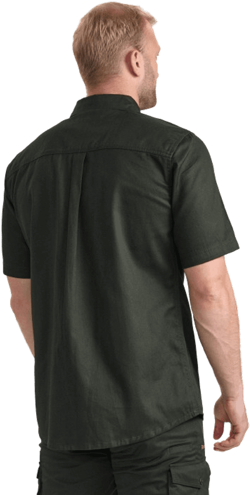 Atlas Shirt S/S paita, tummanvihreä, view: 3